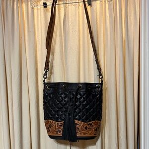 American Darling Quilted Bucket Bag